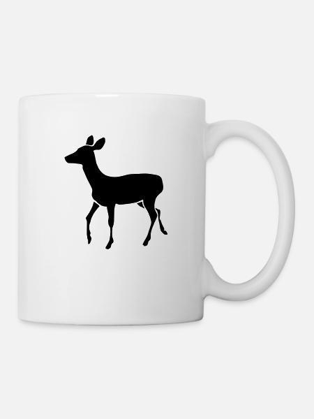 Biche - Mug blanc - blanc