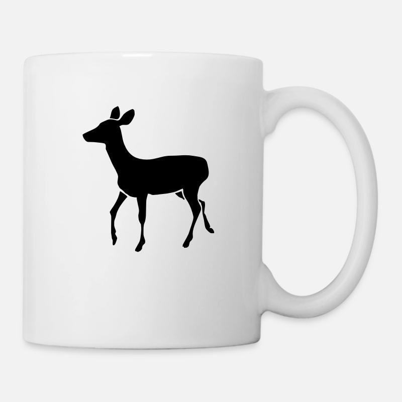 Biche - Mug blanc - blanc