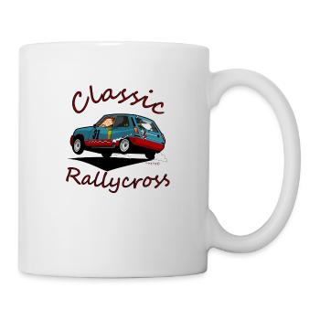Rallycross - Tasse - Weiß - Rechts