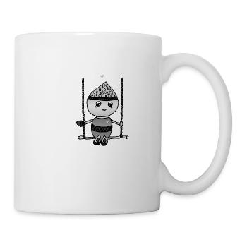 Usma sur la balançoire - Les gardiens d'Orbis - Mug blanc - blanc - Droite