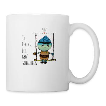 Usma sur la balançoire - Les gardiens d'Orbis - Mug blanc - blanc - Droite