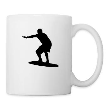 Surfeurs surfeurs surf surfeurs surfeurs - Mug blanc - blanc - Droite