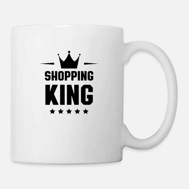 Shopping King - Tasse - Weiß