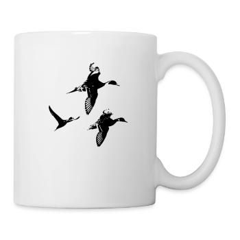 groupe canards pillet - Mug blanc - blanc - Droite