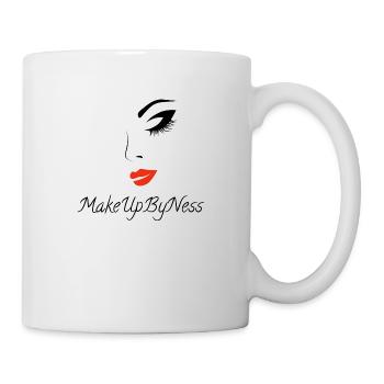 MakeUpByNess - Tasse - Weiß - Rechts