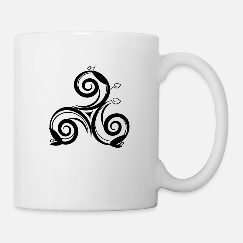 triskell arbre - Mug blanc - blanc