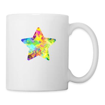 star - Mug blanc - blanc - Droite