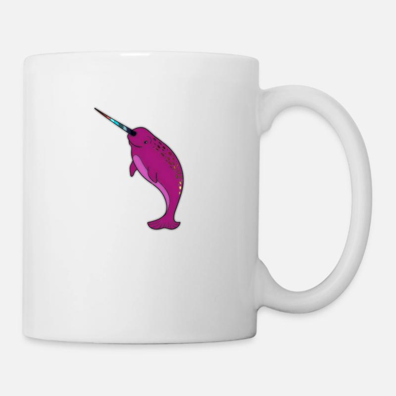 Flipper Licorne - Mug blanc - blanc