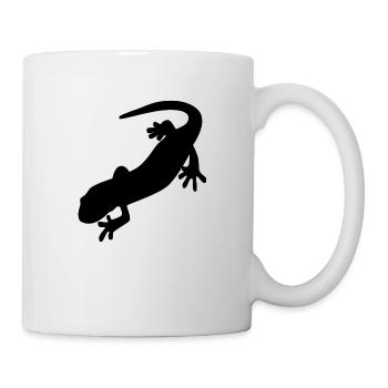 Salamander - Tasse - Weiß - Rechts
