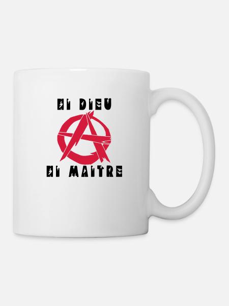 ni dieu ni maitre - Mug blanc - blanc