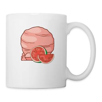 Guave Eis Speiseeis Eiskrem Eiscreme Kugeleis - Tasse - Weiß - Rechts