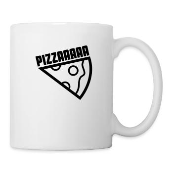 pizzaaaa - Mug blanc - blanc - Droite