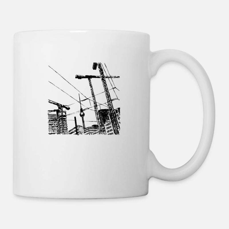 Berlin - Mug blanc - blanc
