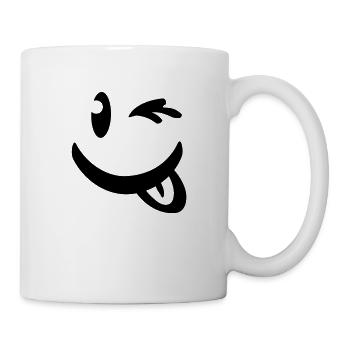 smiley_illu_c1 - Tasse - Weiß - Rechts