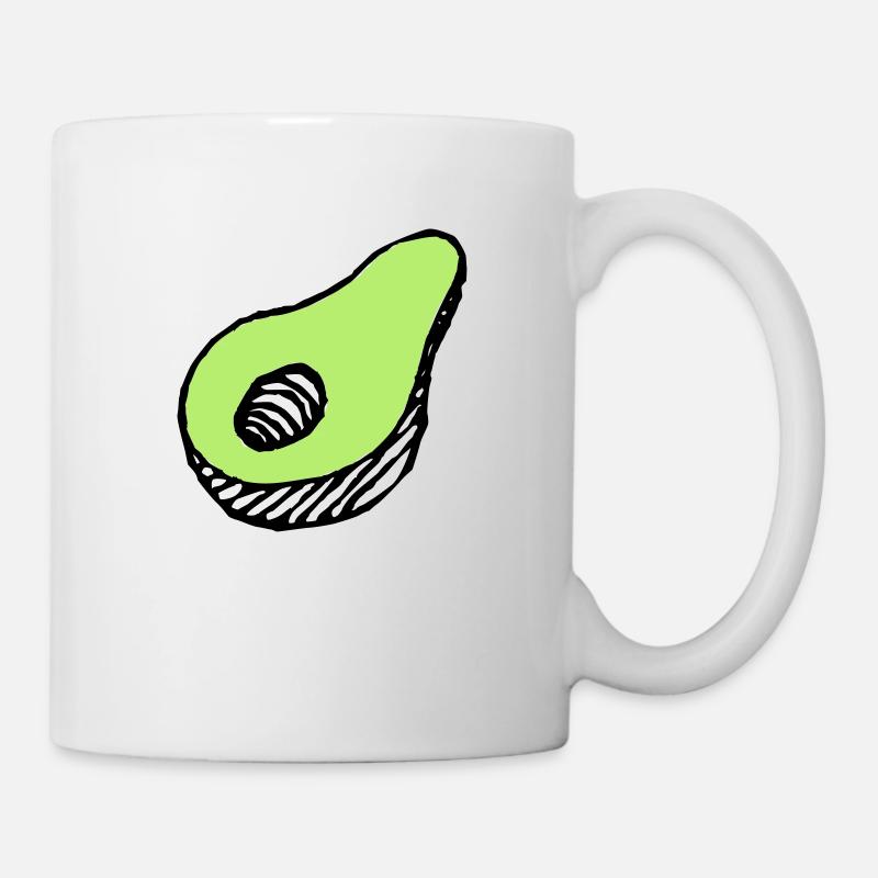 Avocado - Tasse - Weiß