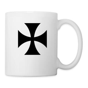 templer tempelritter,orden - Tasse - Weiß - Rechts