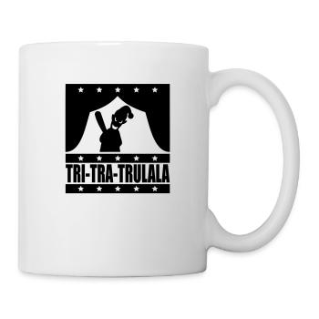 Tritratrulala mit Kasperle - Tasse - Weiß - Rechts