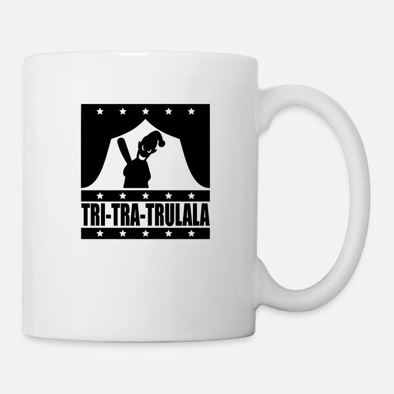 Tritratrulala mit Kasperle - Tasse - Weiß