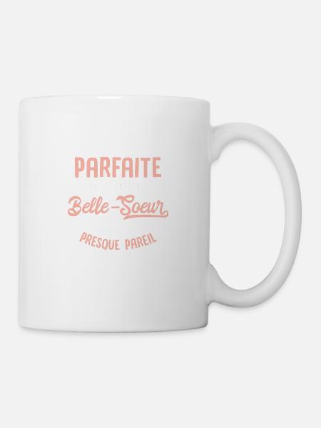 Pas parfaite belle-soeur - Mug blanc - blanc