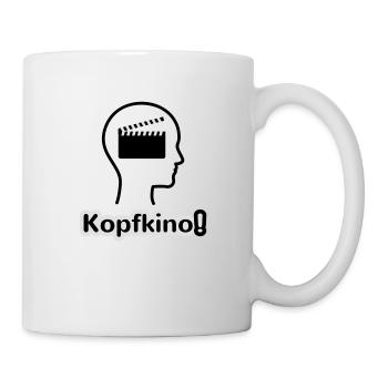 Kopfkino - Tasse - Weiß - Rechts