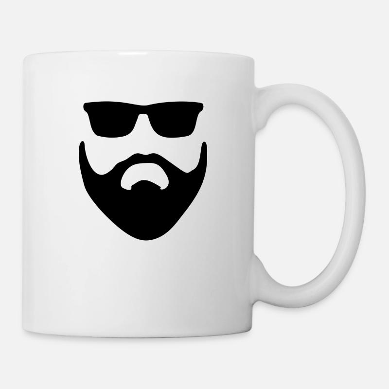 beard - Mug - white
