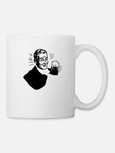 Beer Love - Tasse - Weiß