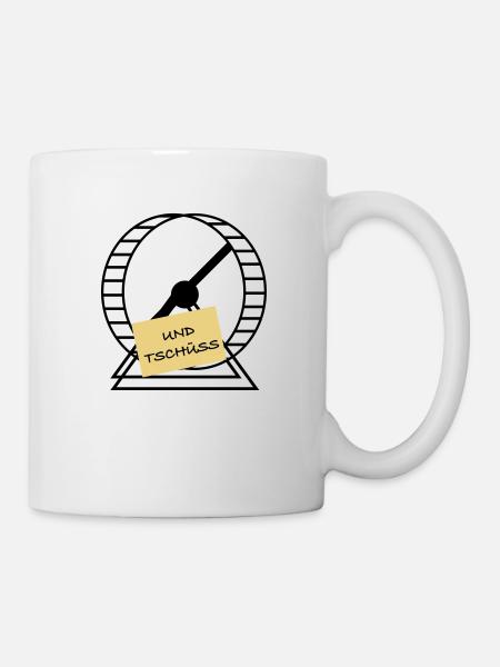 Und Tschüss - Tasse - Weiß