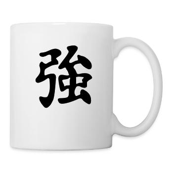 strong - Tasse - Weiß - Rechts