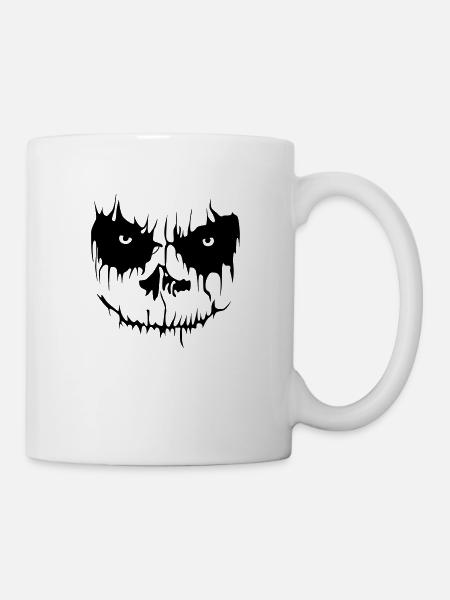 Scary Mask - Mug - white