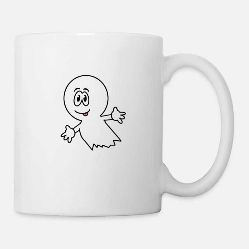 Gespenst - Tasse - Weiß