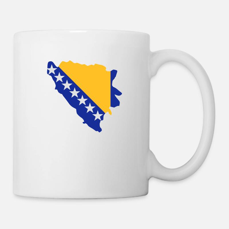Bosnien Herzegowina - Tasse - Weiß