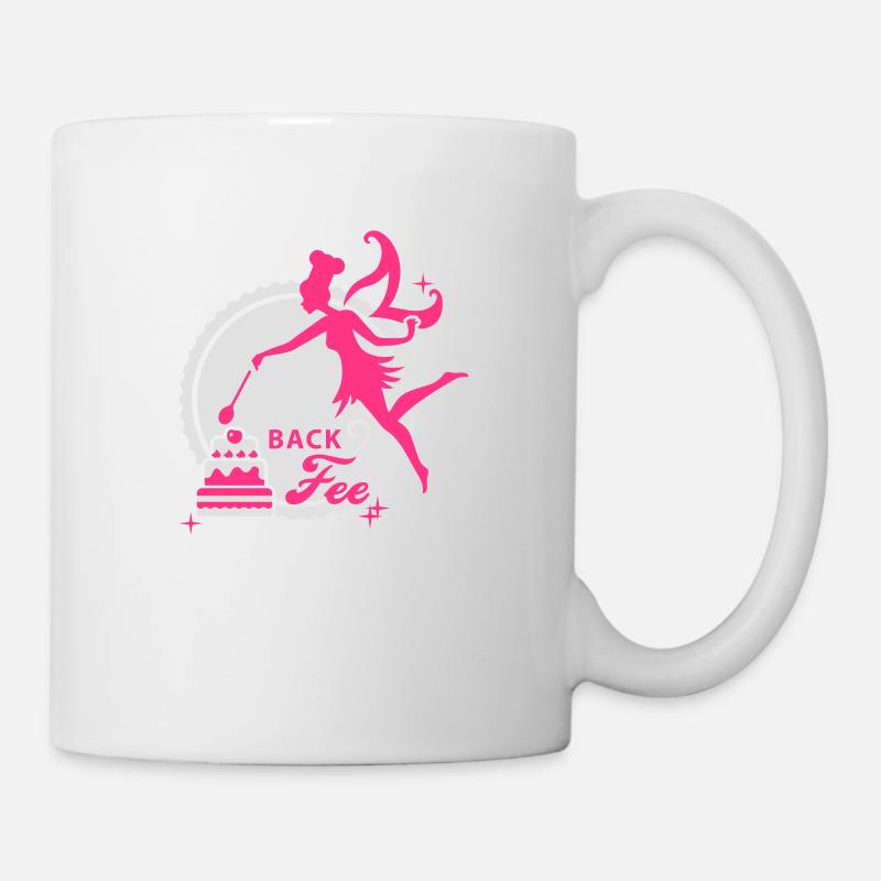 Backfee 2C - Tasse - Weiß