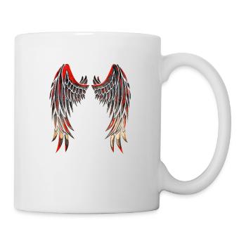 Fighting Angel Blood Wings - Tasse - Weiß - Rechts