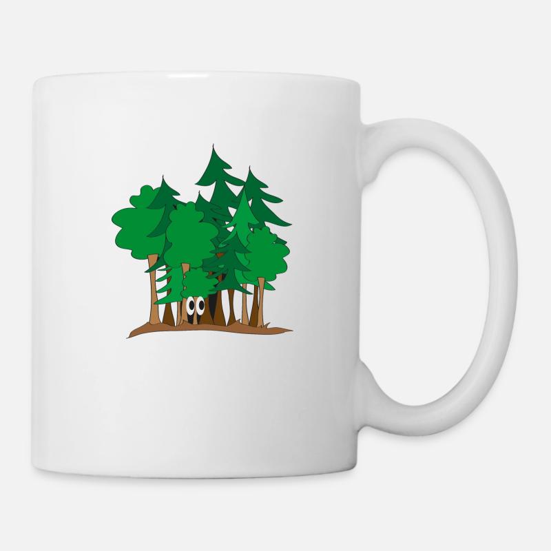 Dans la forêt - Mug blanc - blanc