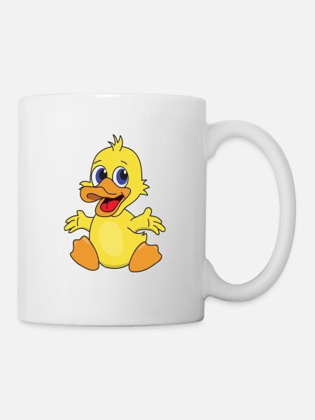 Drôle drôle canard - Mug blanc - blanc