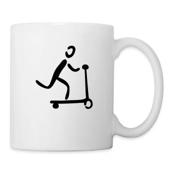 Kickboard - Tasse - Weiß - Rechts
