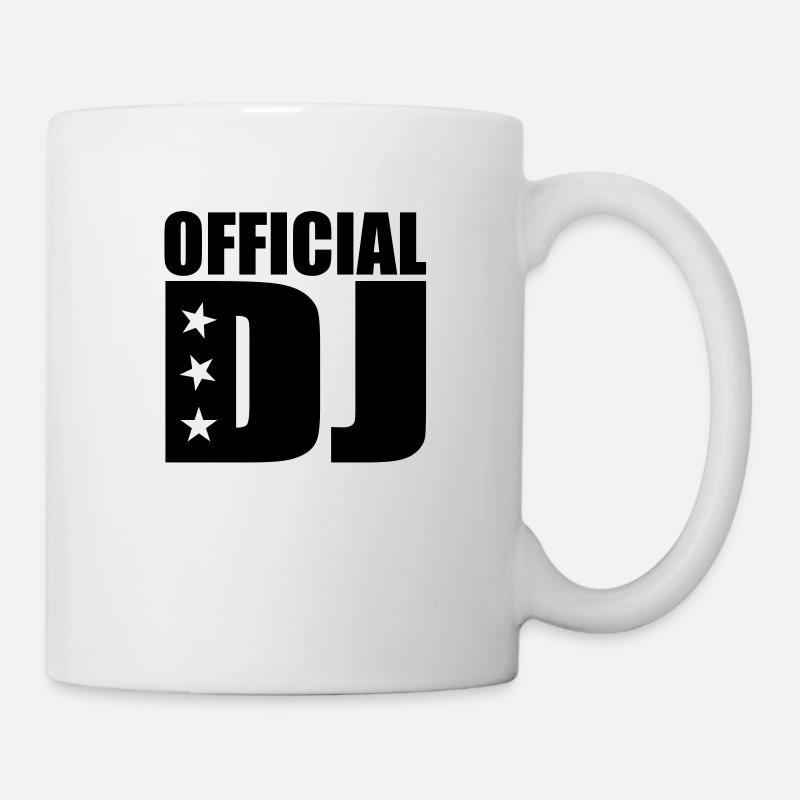 official DJ - Tasse - Weiß