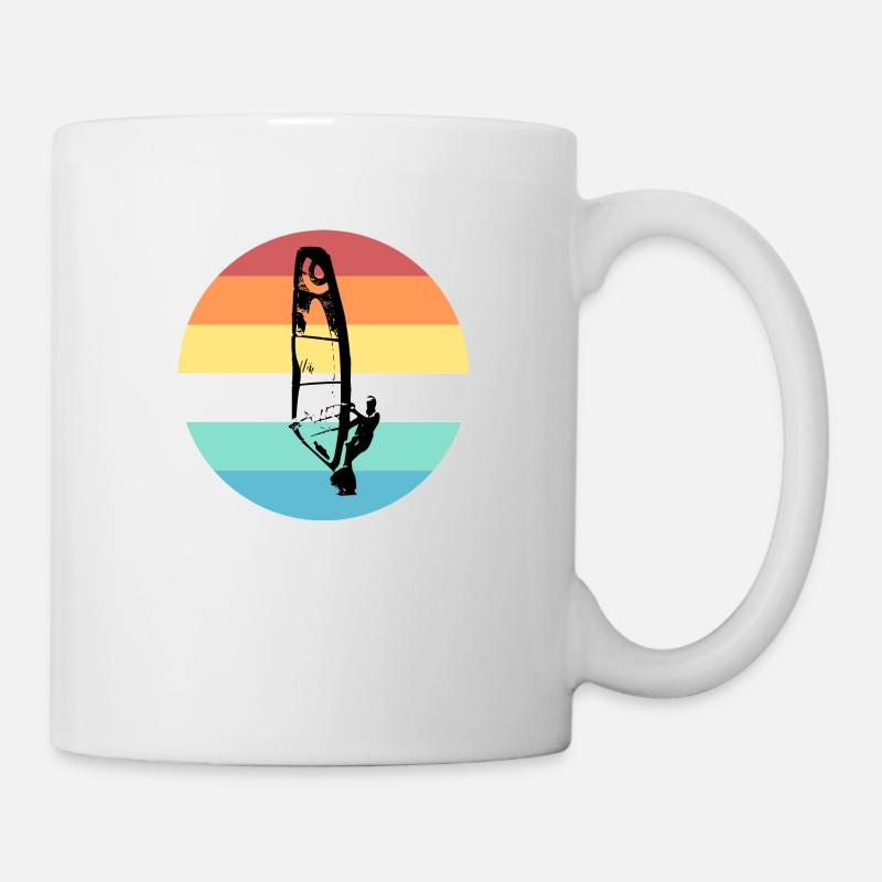 Windsurfer - Tasse - Weiß