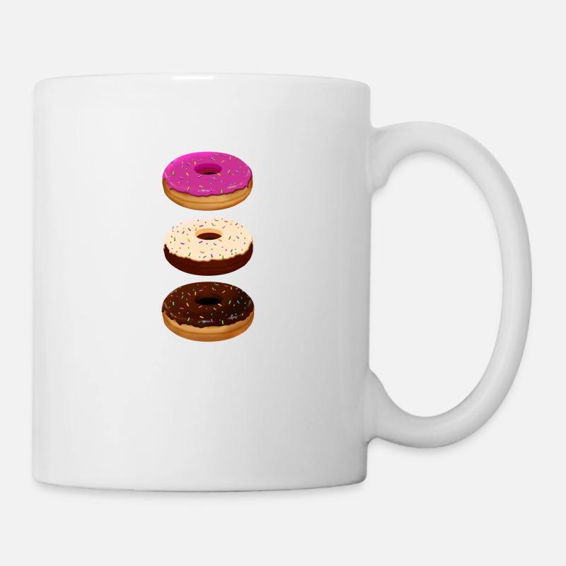 Donuts - Mug blanc - blanc