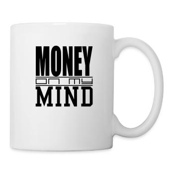 argent sur mon esprit - Mug blanc - blanc - Droite