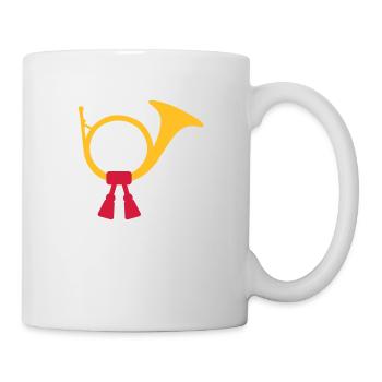 Horn - Tasse - Weiß - Rechts
