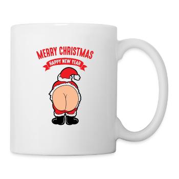 Noël Motif de Noël Père Noël - Mug blanc - blanc - Droite