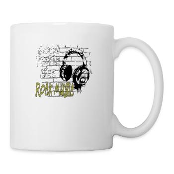 Rock Music DJ Music - Mug - white - Right