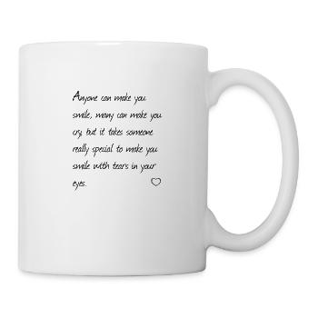 love quotes de - Tasse - Weiß - Rechts