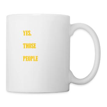Alpinisme t-shirt escalade - Mug blanc - blanc - Droite