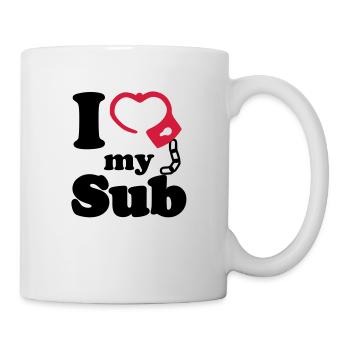 I Love my Sub - Mug - white - Right
