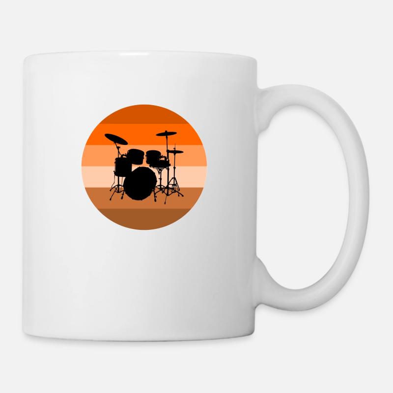 Drums - Mug - white