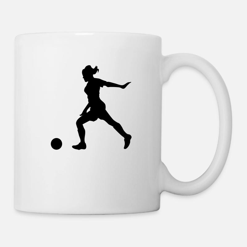 Women's football - Mug - white