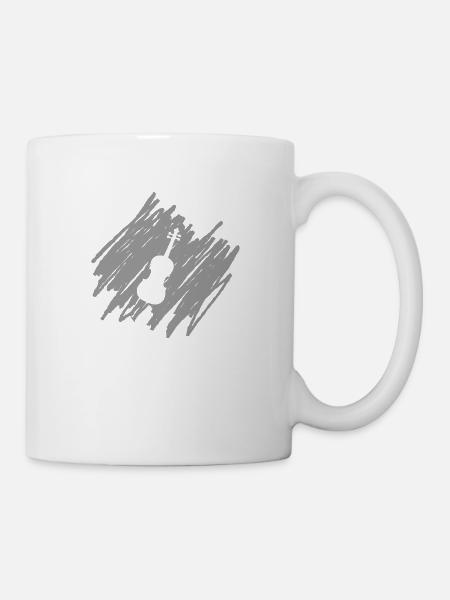Violon - Mug blanc - blanc