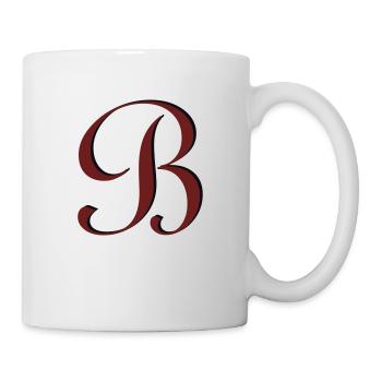 B - Tasse - Weiß - Rechts